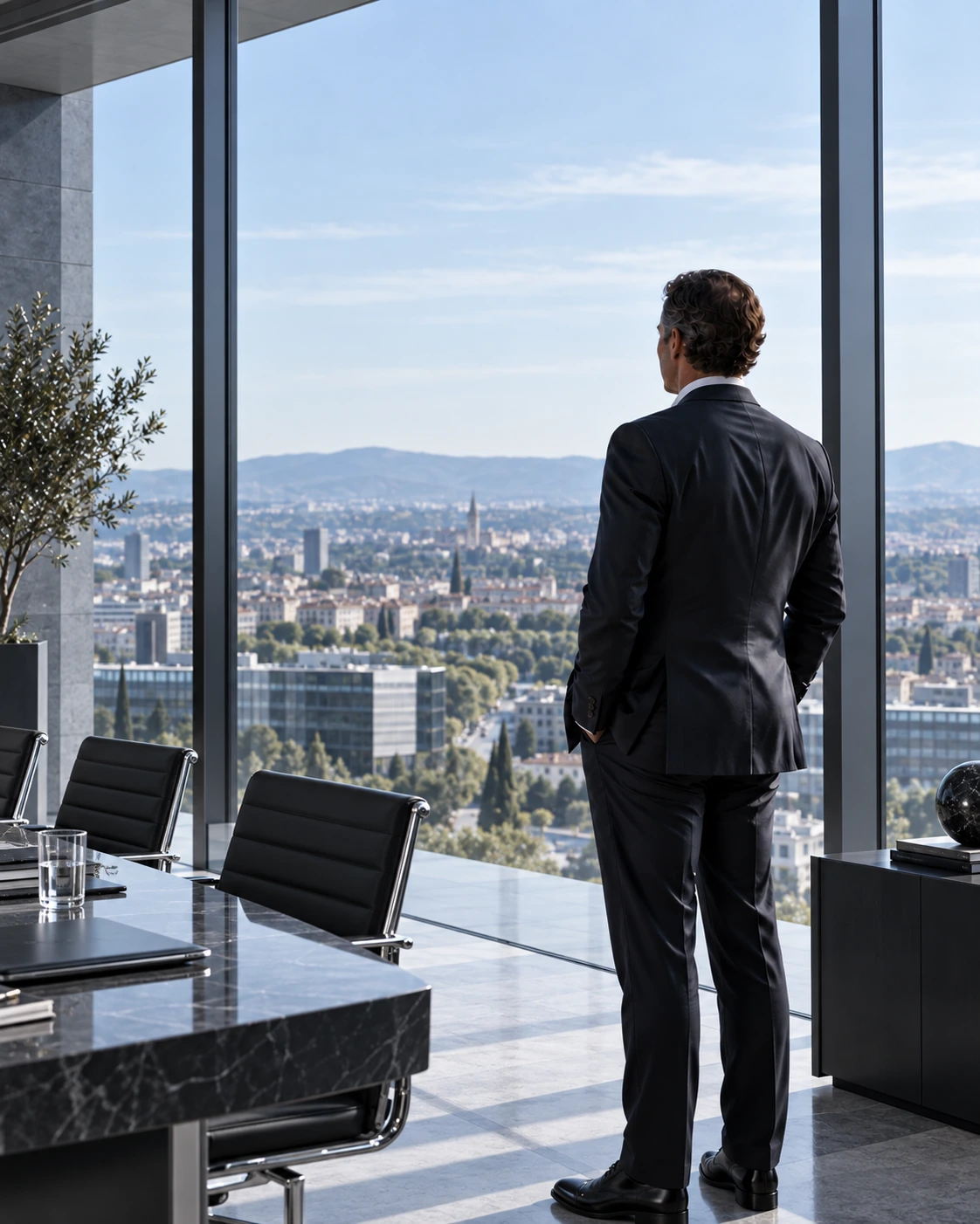 Dirigeant dans un environnement professionnel